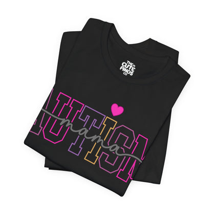 AUTISM Varsity Arch Tee 💖 Bold Heart - Awareness Collection • Adults & Teens