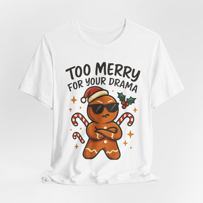 Gingerbread Holiday Tees | Funny Christmas T‑Shirts | Unisex Softstyle | 5 Designs