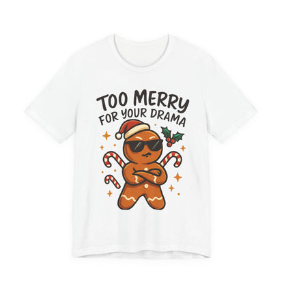 Gingerbread Holiday Tees | Funny Christmas T‑Shirts | Unisex Softstyle | 5 Designs