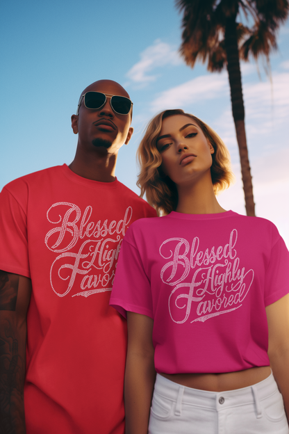 Highly Blessed Graphic Tee | Faithful, Modern & Cute 💖