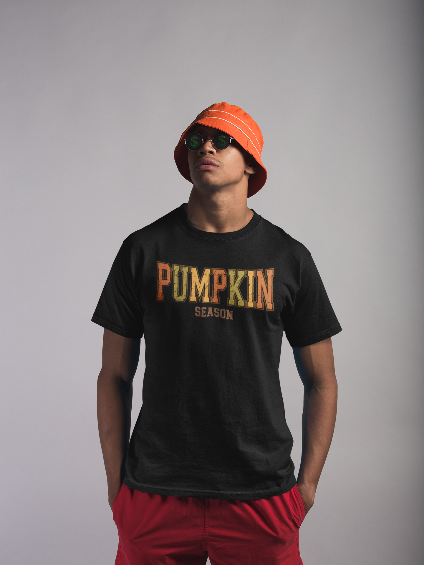 PUMPKIN SEASON Tee 🎃🍂 Vintage Gradient. Unisex | Teens & Adults