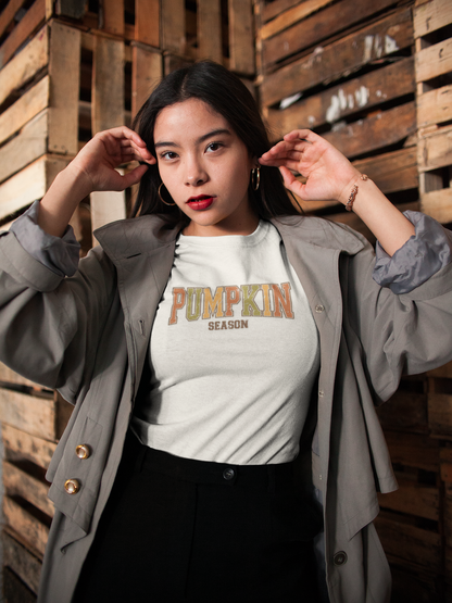 PUMPKIN SEASON Tee 🎃🍂 Vintage Gradient. Unisex | Teens & Adults