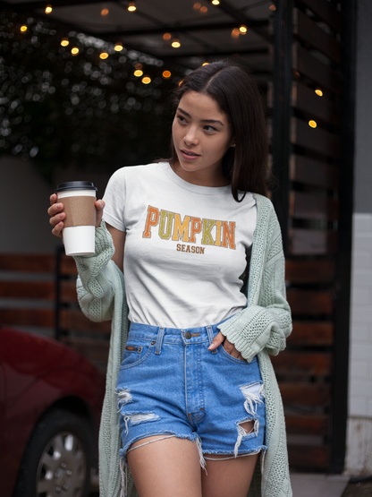 PUMPKIN SEASON Tee 🎃🍂 Vintage Gradient. Unisex | Teens & Adults