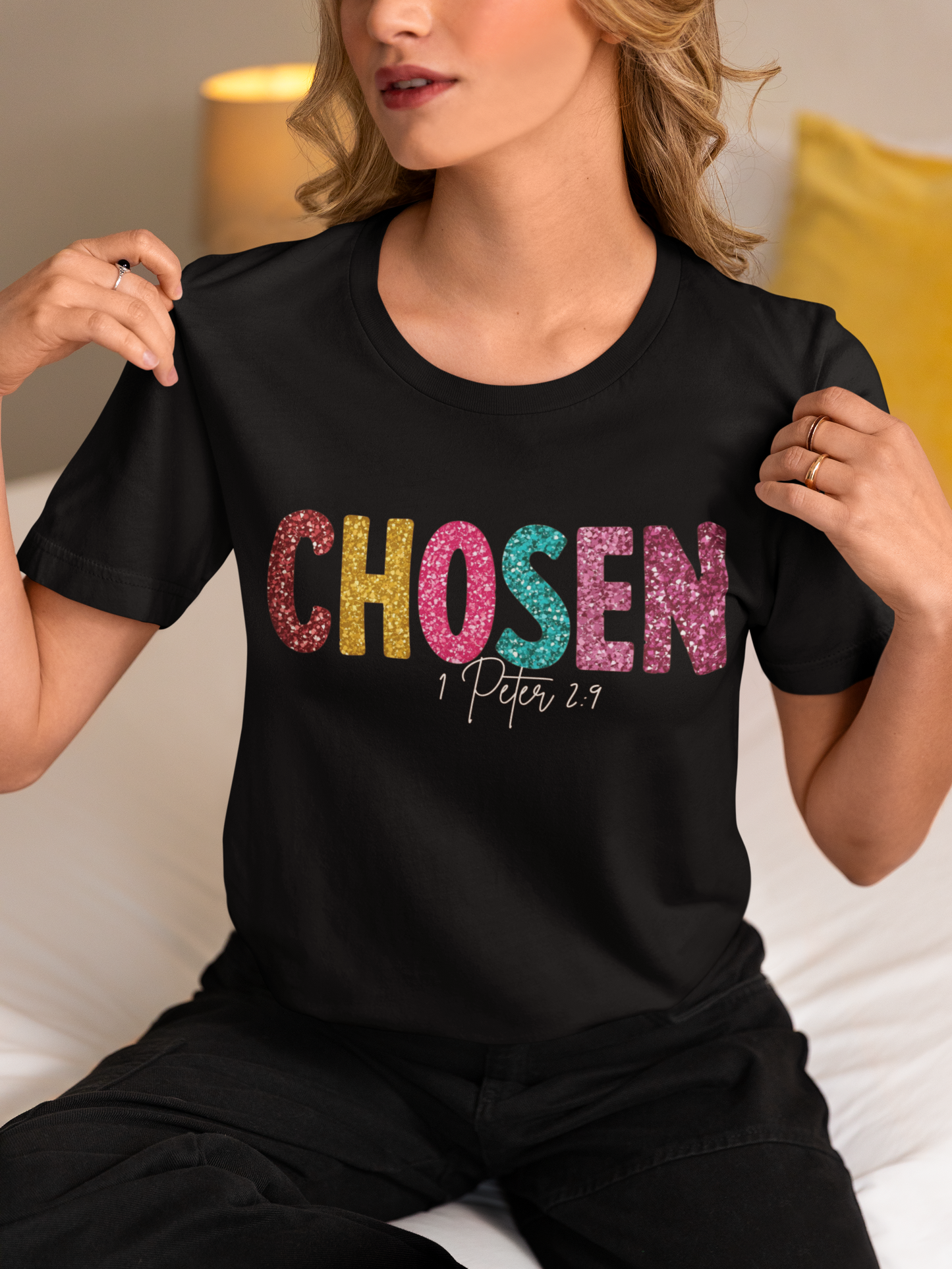 CHOSEN Tee | 1 Peter 2:9 | Faith Graphic T-Shirt (Unisex) ✨