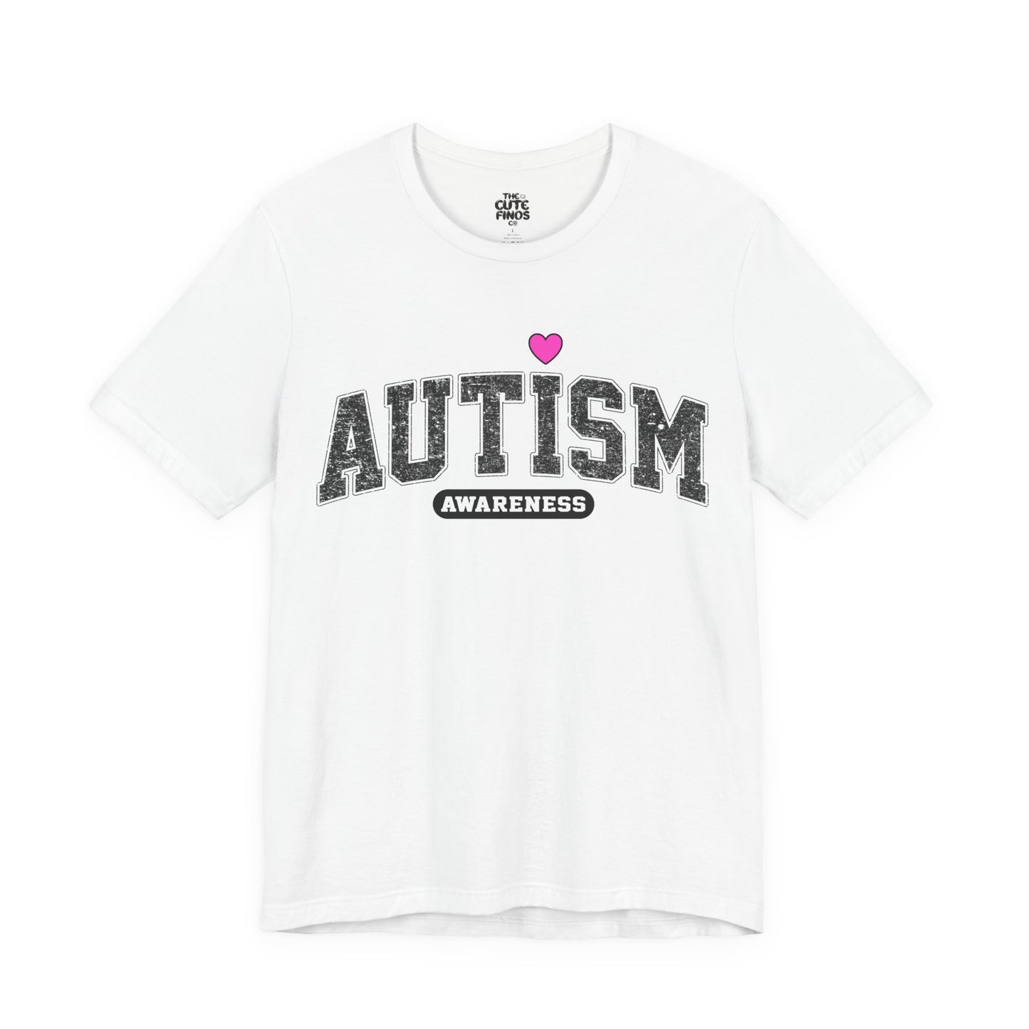 Bold AUTISM Awareness Shirt 💖 Modern Varsity | Unisex