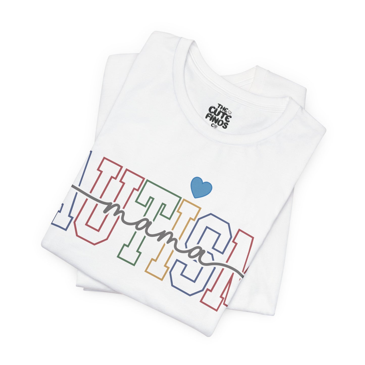 AUTISM Awareness Varsity Arch Tee 💙 Blue Heart - Unisex / Teens & Adults